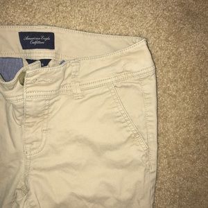 american eagle girl khaki pants